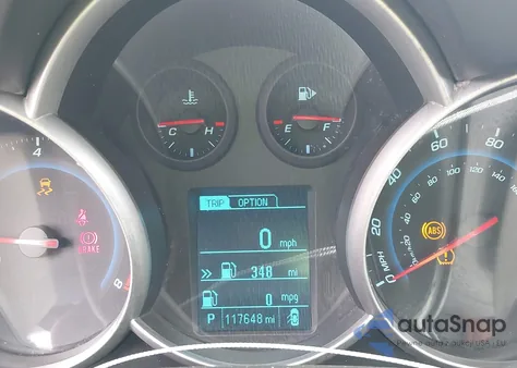 2015 Chevrolet Cruze Ls Auto из США, поврежденный, VIN 1G1PA5SG5F7147443